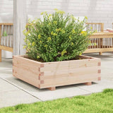 Garden Planter 70x70x26.5 cm Solid Wood Pine 847303