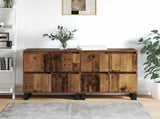 Sideboard 2 pcs Old Wood 60 x 35 x 70 cm 3394545
