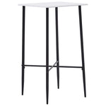 3 Piece Bar Set Plastic Black 3051301