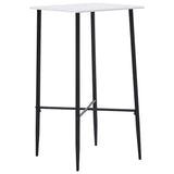 3 Piece Bar Set Plastic Black 3051301