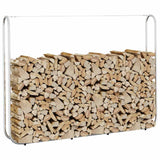 Firewood Rack 200x25x150 cm Galvanised steel 4100705