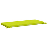 2-Piece Bench Cushions SOEST 2 pcs 100% Polyester Bright Green 949341