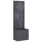 Garden Privacy Screen Anthracite 50 x 150 cm Cold-rolled steel 876457
