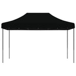 Foldable Party Tent Pop-Up Black 440x292x315 cm 4004966