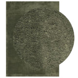 Rug HUARTE Short Pile Soft and Washable Forest Green 120x170 cm 375095
