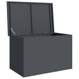 Outdoor Storage Box Anthracite 80 x 50.5 x 50 cm Steel 874569