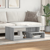 Coffee Table Grey Sonoma 102x55x35 cm Engineered Wood 848015