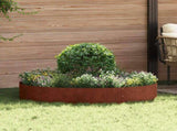 Planter Ring Rusty 120 x 120 x 20 cm Weathering Steel 873646