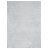 Rug HUARTE Short Pile Soft and Washable Grey 160x230 cm 375079