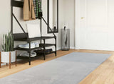 Medium Pile Soft and Washable Rug HUARTE Grey 750 x 80 cm 42022504