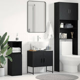 Bathroom Sink Cabinet Black Oak 60 x 30 x 60 cm Engineered Wood 863120