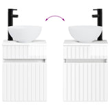 Bathroom Furniture Set 2 pcs High Gloss White 3406137