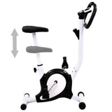 Exercise Bike with Belt Resistance Black 92009