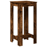 Bar Table Smoked Oak 51x50x103.5 cm Engineered Wood 854404