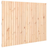 Wall Headboard 146.5x3x110 cm Solid Wood Pine 824943