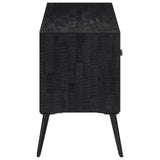 TV Cabinet 112x31x45 cm Solid Reclaimed Teak 358526