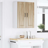 Wall Cabinet PORTO 2 pcs Sonoma Oak 30 x 31 x 80 cm 885360