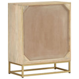 Sideboard with 2 Doors 55x30x70 cm Solid Wood Mango 352039