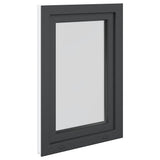 Basement Window "RISOR" 60x100 cm Tilt&Turn DIN Left Anthracite 4108393