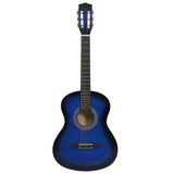 Classical Guitar for Beginner with Bag Blue 3/4 36" 3055888