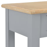Console Table Grey 110x35x80 cm Wood 249902