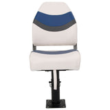 4 Piece Foldable Boat Seat Set High Backrest 3284315