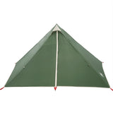 ZNTS Family Tent Tipi 7-Person Green Waterproof 94710