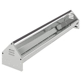 Chicken Feeding Trough Silver 108 x 20.5 x 20 cm 874614