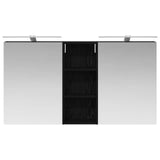 Bathroom Cabinet Set 3 pcs 130 x 14.5 x 70 cm Engineered wood 3403769