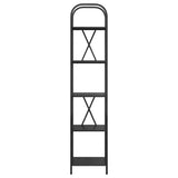Bookshelf Black Oak 40 x 30 x 183 cm Engineered wood 879869
