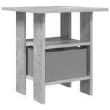Bedside Table with Drawer 2 pcs Concrete Grey 41 x 40 x 45 cm 8000427