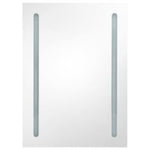 ZNTS LED Bathroom Mirror Cabinet 50x13x70 cm 285117