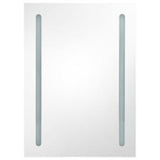 ZNTS LED Bathroom Mirror Cabinet 50x13x70 cm 285117