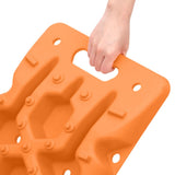 Traction Boards 2 pcs Orange 107x31x7 cm Nylon 210772