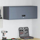 Wall Cabinet for Garage with Gas-lift Door Anthracite 883274