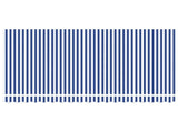 Manual Awning 3.5 x 2 m Blue and White Stripe 100% Polyester 3329634