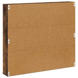Magazine Rack 2 pcs Smoked Oak 80 x 12 x 70 cm Engineered Wood 890845