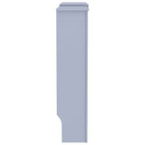 MDF Radiator Cover Grey 205 cm 325549