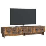 TV Cabinet Smoked Oak 147 x 34.5 x 30 cm Engineered Wood 894020