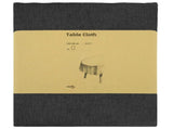 Table Cloth 5 pcs Oval Dark Grey 130 x 180 cm 42040387