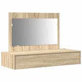 Dressing Table Brown 100 x 40 x 70 cm Engineered Wood 865210