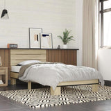 Bed Frame without Mattress Sonoma Oak 90x200 cm 845743