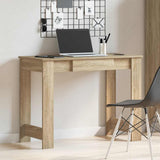 Desk Sonoma Oak 100x45x75 cm Engineered Wood 860429