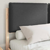 Bed Frame with Upholstered Headboard Dark Grey 160 x 200 cm 3398115