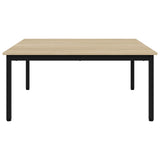 Coffee Table Sonoma 100 x 100 x 45 cm Engineered Wood 892585