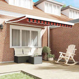 Awning Orange and Brown 300 x 250 x 165 cm 3329950