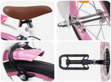 Kids Bike 12 Inches for 2-4 Years Old Light Pink 42009607