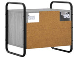 Hanging Bedside Cabinet 2 pcs Grey Sonoma 40 x 30 x 50 cm 8013561