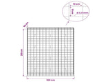 Gabion with 3.5 mm Wire and 10x10 cm Mesh 150x50x200 cm 3463341