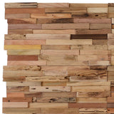 Wall Cladding Panels 10 pcs 1.03 m Recycled Teak Wood 326170
